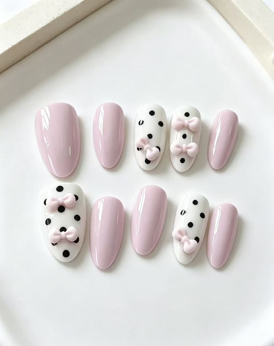 Korean Tea Set - Conjunto de 10 Unidades de Unhas