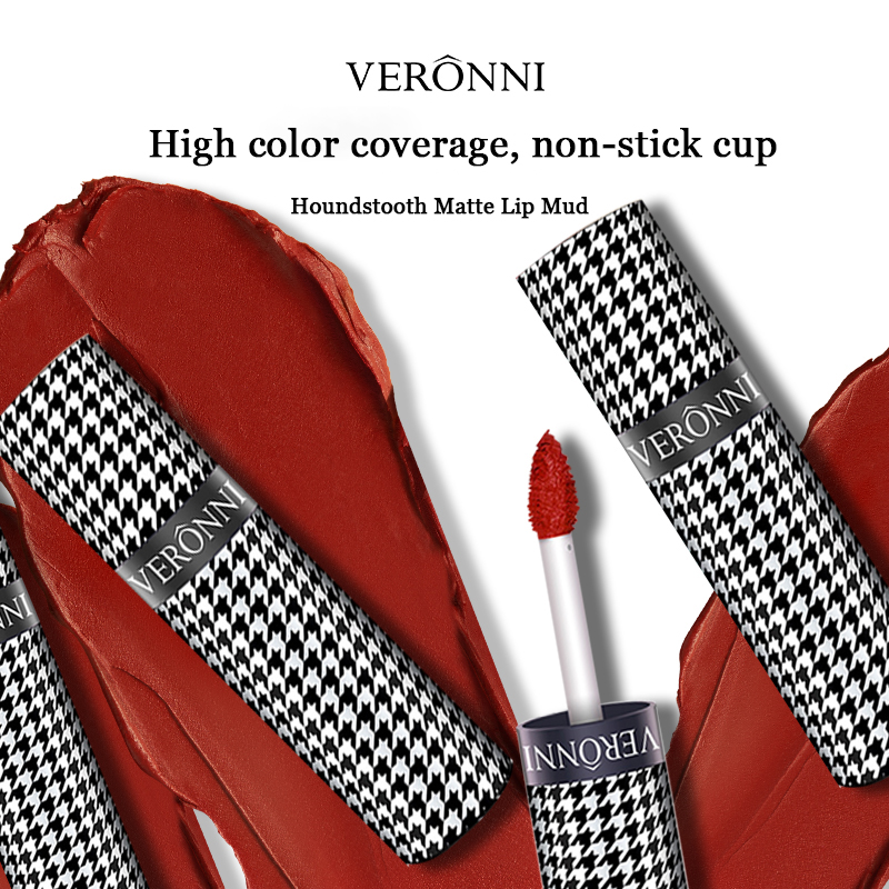 Lip Tint Korean - Matte veludo brilho labial lábios lama