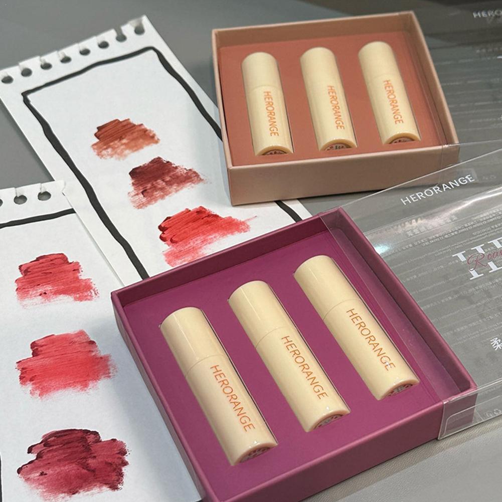 Lip Tint Korean - Veludo fosco conjunto de brilho labial