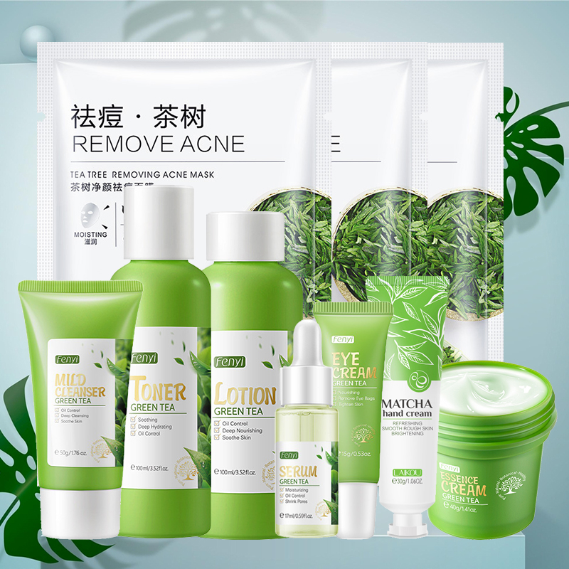 Korean Tea Set - Kit de Produtos Faciais Sakura /