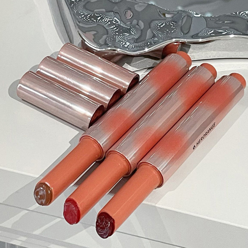 Lip Tint Korean - HERORANGE Batons em Gel Hidratantes com