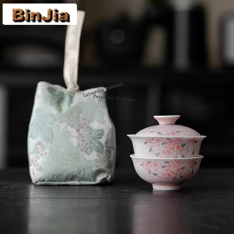 Korean Tea Set - Conjunto de chá de flor de