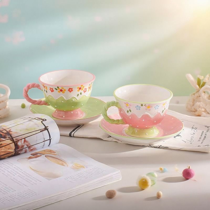 Conjunto de Xícara e Pires de  - Korean Tea Set avaliação e preço