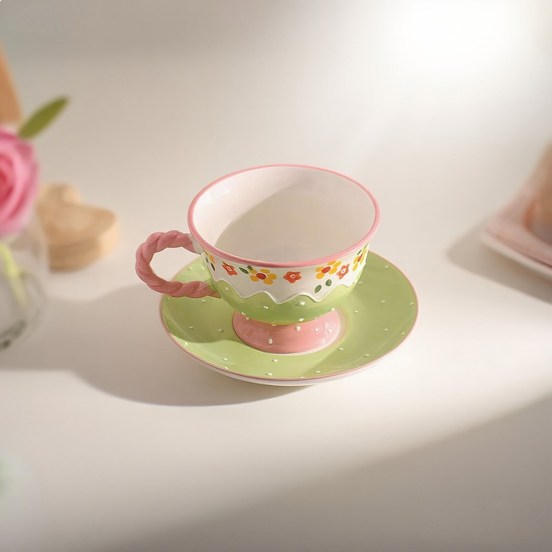 Conjunto de Xícara e Pires de  - Korean Tea Set avaliação e preço