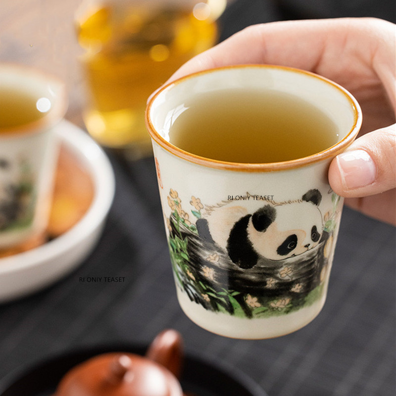 1 pc tradição chinesa ru forno - Korean Tea Set avaliação e preço