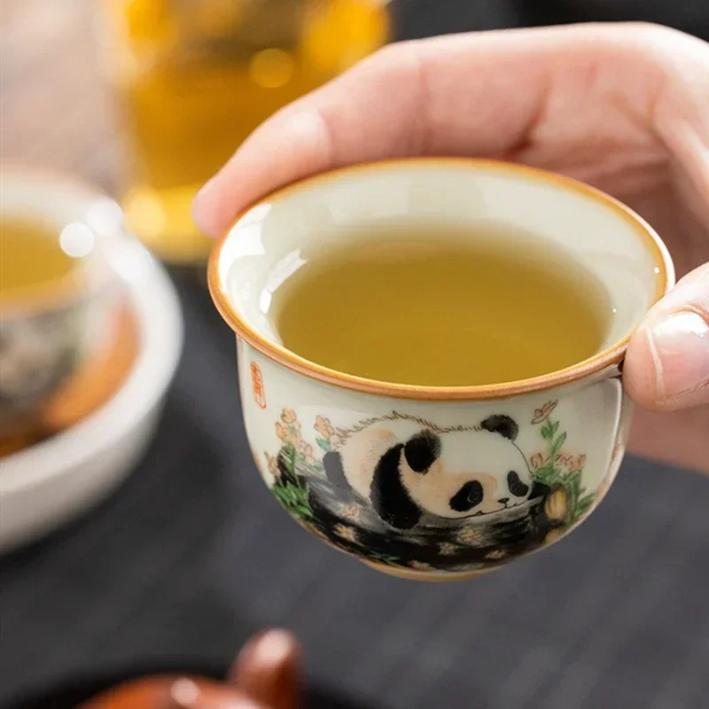 1 pc tradição chinesa ru forno - Korean Tea Set avaliação e preço