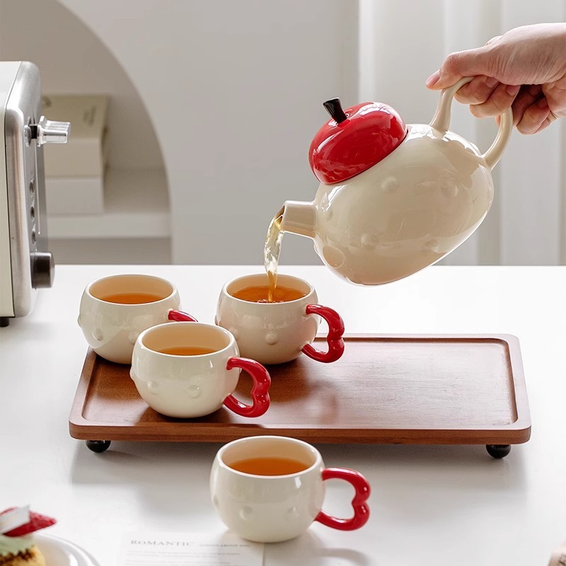 Coreano criativo dos desenhos  - Korean Tea Set avaliação e preço