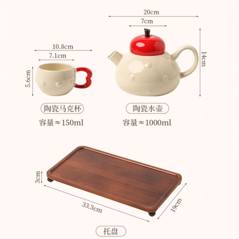 Coreano criativo dos desenhos  - Korean Tea Set avaliação e preço