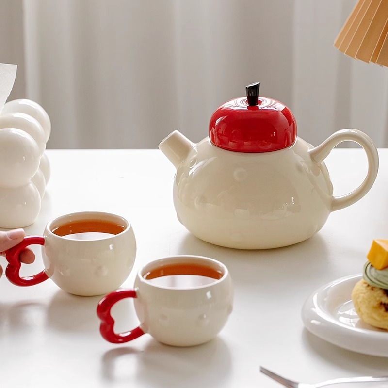 Coreano criativo dos desenhos  - Korean Tea Set avaliação e preço