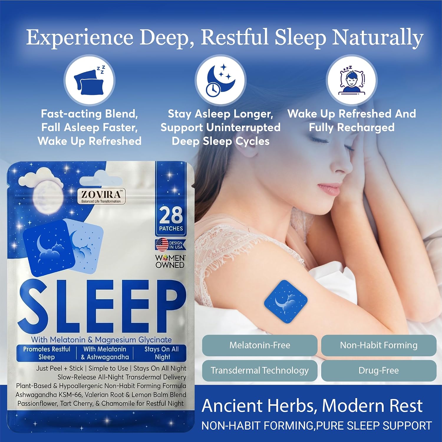 Patches para Dormir para Adult - Sleeping Pack Overnight avaliação e preço