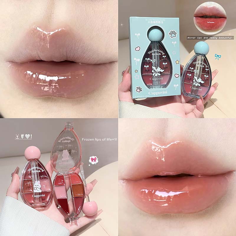Paleta de Gloss Labial Espelha - Lip Tint Korean avaliação e preço