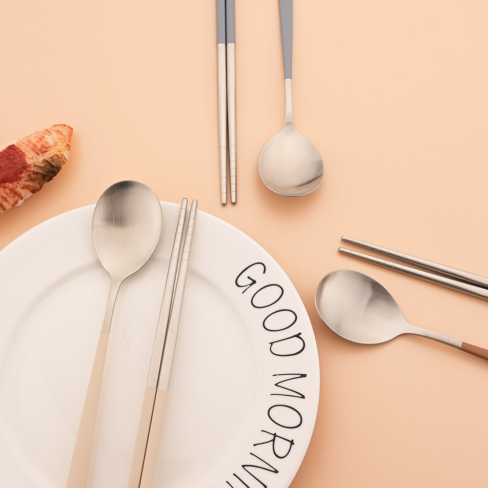 304 aço inoxidável talheres se - Korean Tea Set avaliação e preço