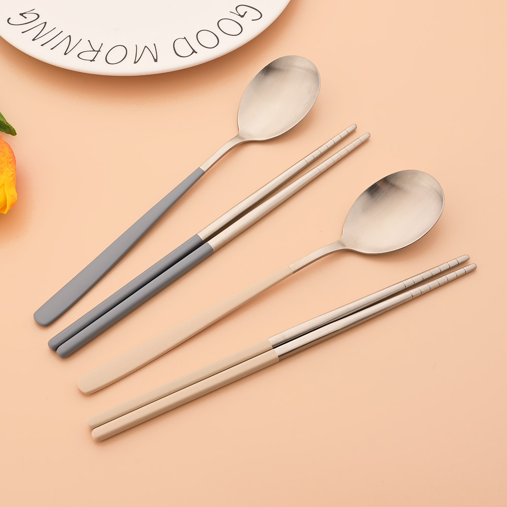 304 aço inoxidável talheres se - Korean Tea Set avaliação e preço