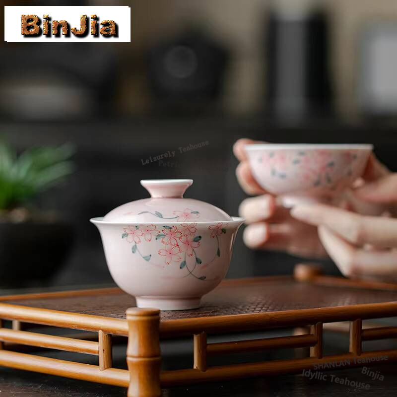Conjunto de chá de flor de cer - Korean Tea Set avaliação e preço