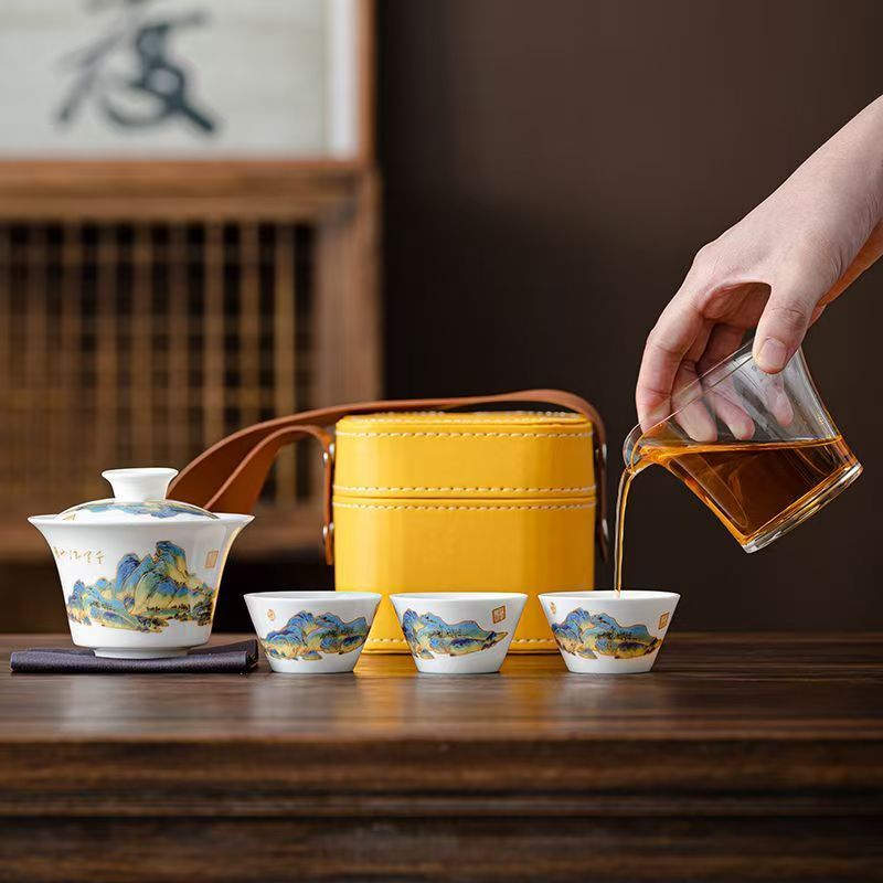 Conjunto de Chá de Porcelana B - Korean Tea Set avaliação e preço