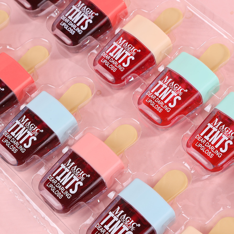 12 pçs coreia fruta matiz labi - Lip Tint Korean avaliação e preço