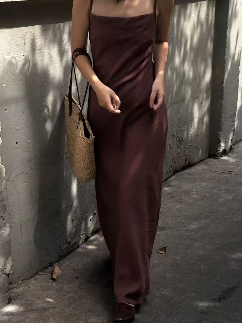 Vestido Longo Feminino Elegant - Korean Lifestyle & Kids Boutique avaliação e preço