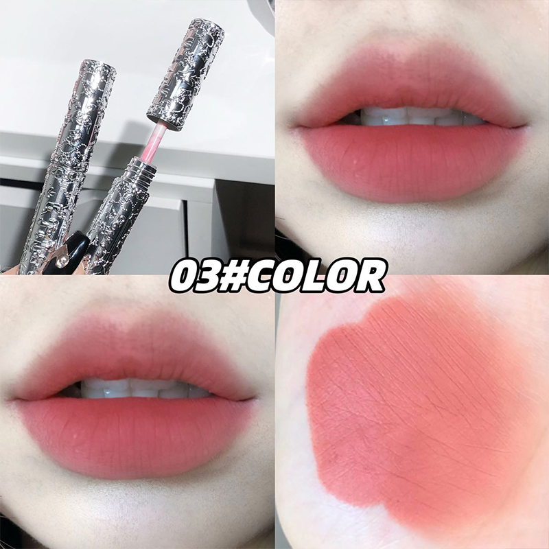 Batom líquido de veludo nude f - Lip Tint Korean avaliação e preço