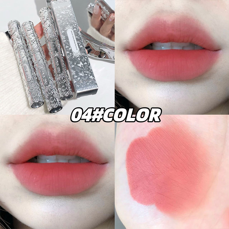 Batom líquido de veludo nude f - Lip Tint Korean avaliação e preço