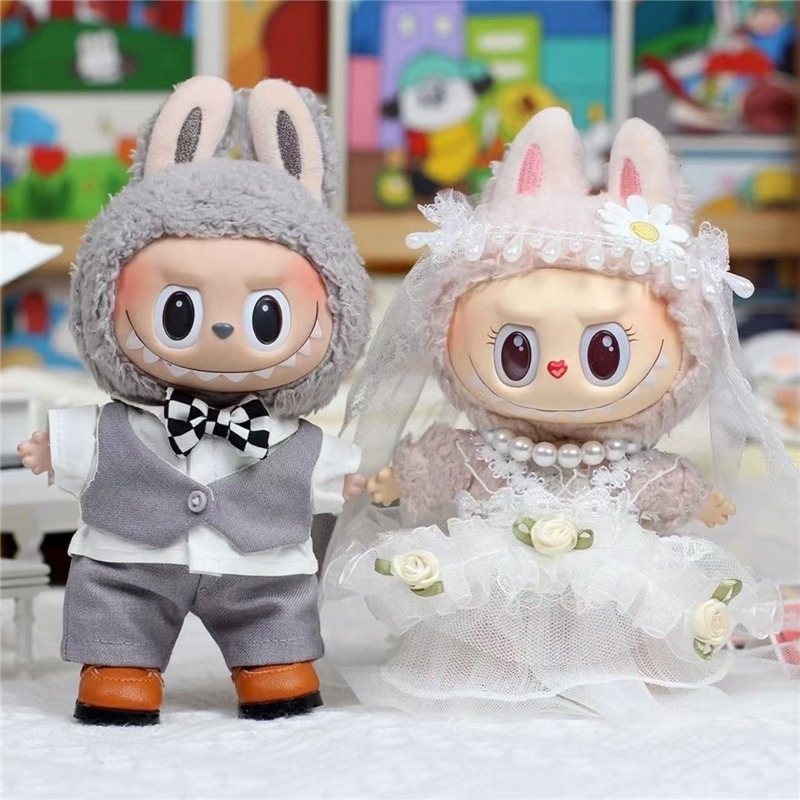 15 17cm para boneca labubu est - Korean Lifestyle Items avaliação e preço